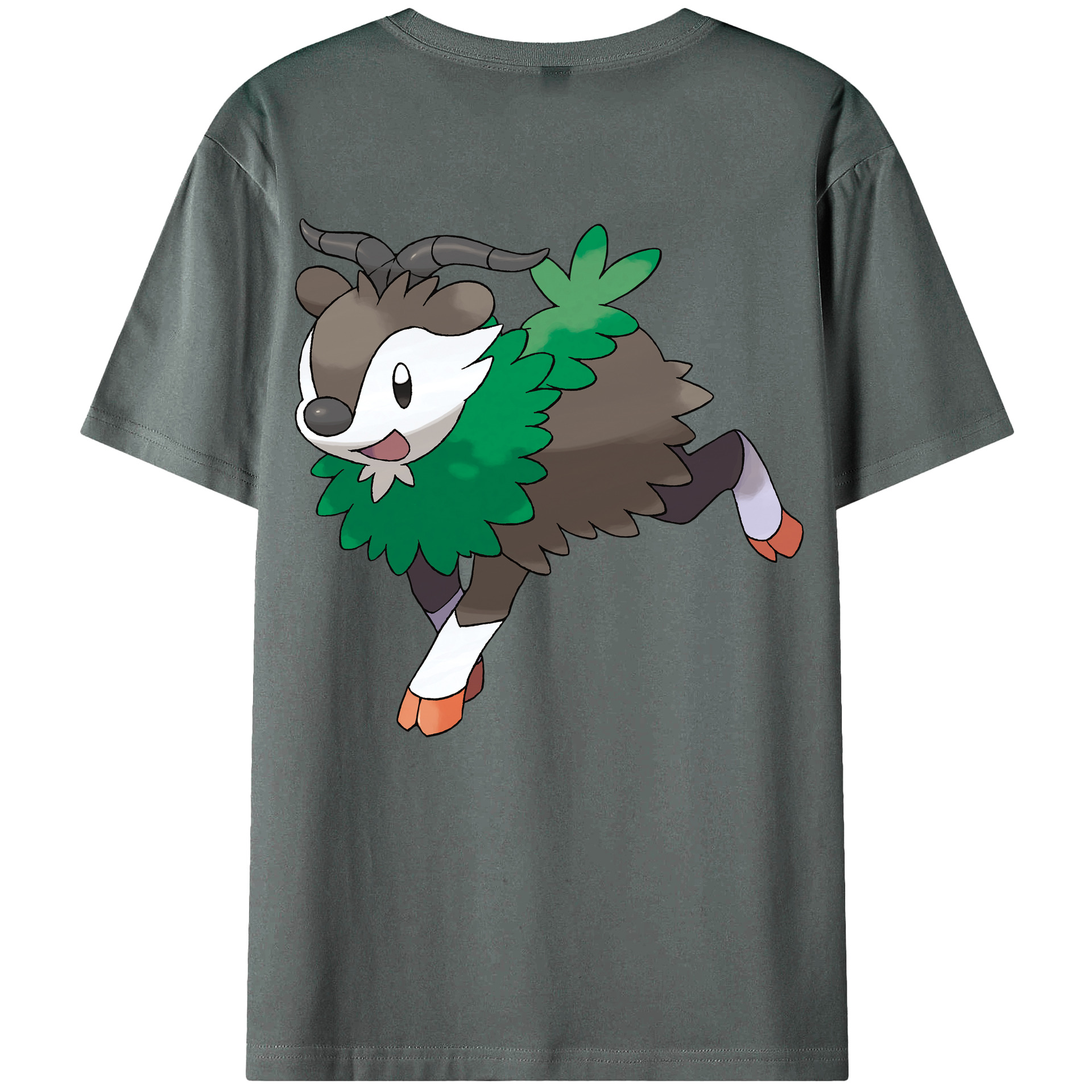 （画像用） ポケットモンスター Pokémon 綿100％半袖Tシャツ（背面プリント）